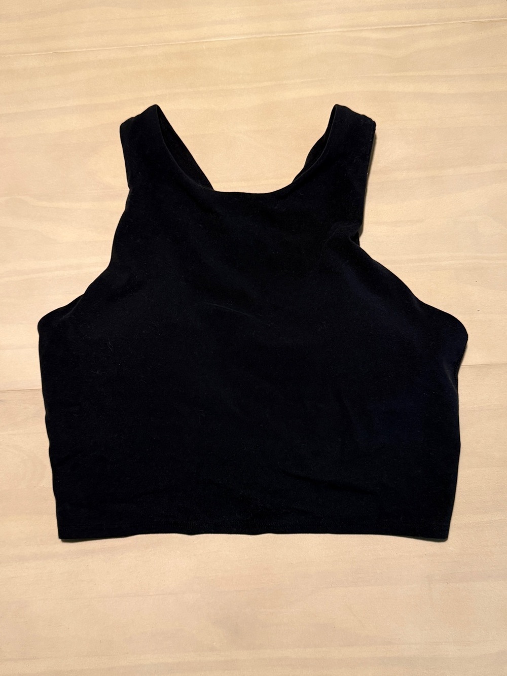 Athleta Black Racerback Tank
